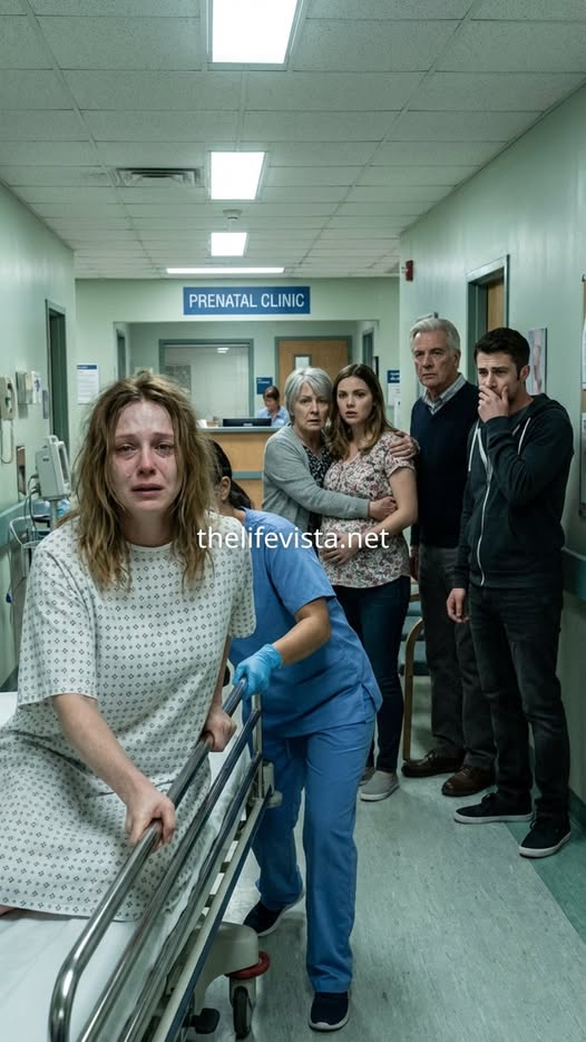 J'ai été précipité à l'hôpital du travail seul... Puis j'ai vu mon mari avec une autre femme enceinte