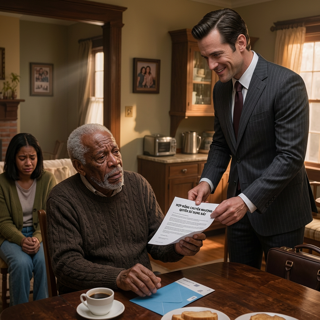 J'ai prévu de partir pour la Floride quand mon fils en droit a glissé un billet d'une façon sur ma table de petit-déjeuner et a dit, 