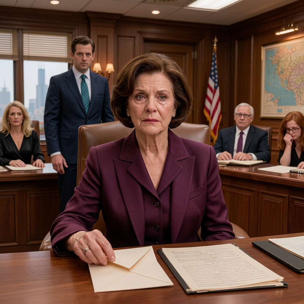 Lors de l'enterrement de mon mari à Chicago, notre fils unique a choisi une fête d'anniversaire somptueuse, donc le lendemain matin, dans un cabinet d'avocats en acajou, j'ai utilisé la clause que mon mari cachait dans sa volonté pour rediriger un héritage de 1,2 milliard de dollars loin de son droit et vers ses employés, notre petite-fille et une fondation de bourses... et quand les caméras et les tribunaux sont venus pour moi, il me restait un dernier choix. Nouvelles