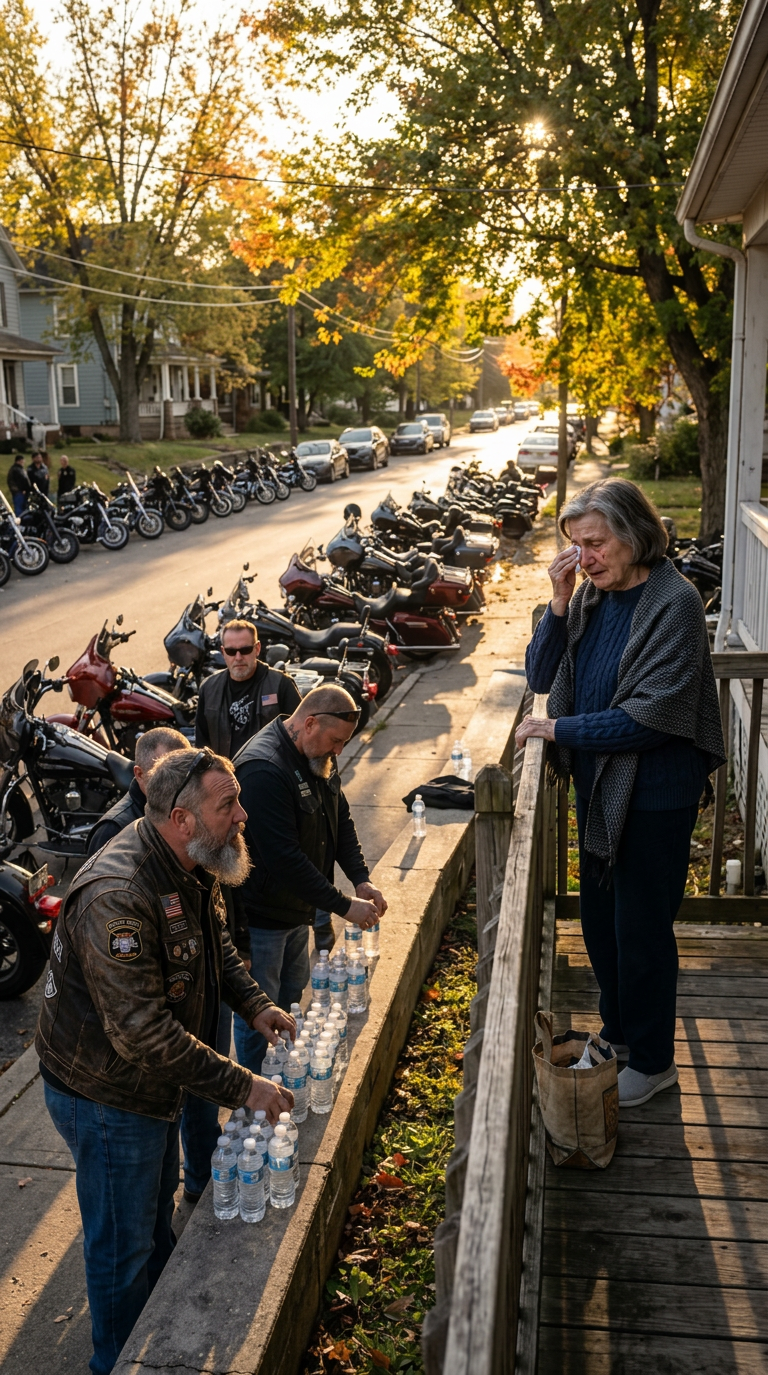 Chaque été, elle partait tranquillement en eau froide pour les motards, un petit acte de gentillesse que personne ne questionnait. Ce n'est que plus tard que les gens ont découvert la raison déchirante derrière son rituel d'ici là, la vérité est venue trop tard pour que quiconque réponde.