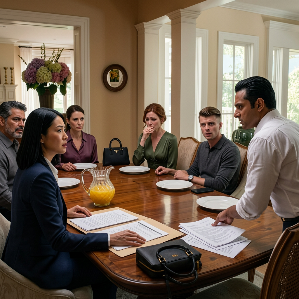 Au mariage de ma sœur, j'ai été remis une carte d'endroit qui a lu 