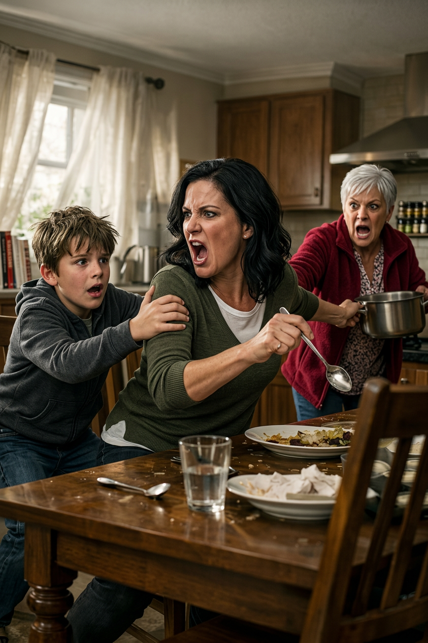 Quand ma belle-mère sourit et dit: «Mangez cette soupe, c'est bon pour vous», je lui faisais confiance. Mais mon fils de dix ans a vu quelque chose qui l'a fait courir vers moi en tremblant. Nouvelles