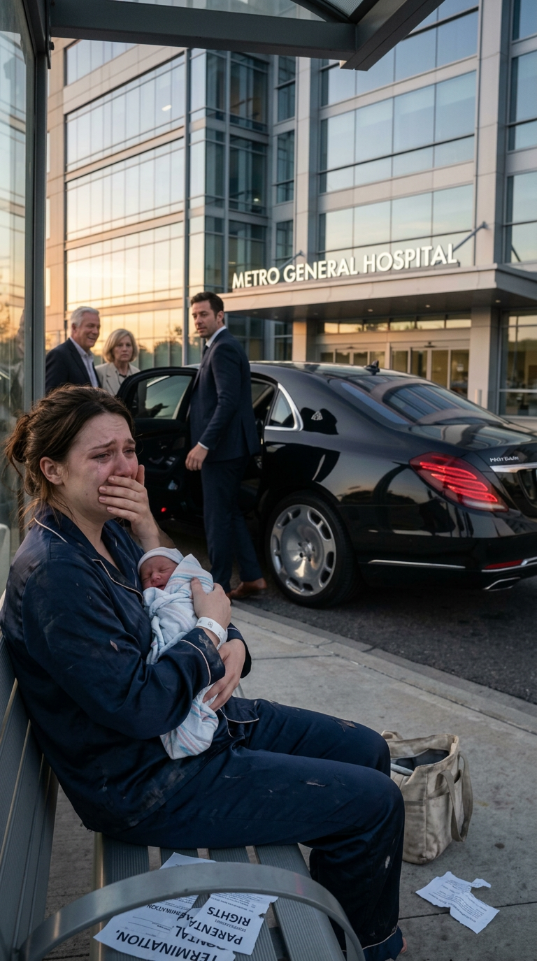 Je venais d'accoucher quand mon mari m'a regardée dans les yeux et m'a dit : J'emmène ma famille à Hotpot. Deux heures plus tard, sa voix tremblait sur le téléphone. Tout est parti. Il pensait que m'abandonner était la chose la plus cruelle qu'il pouvait faire. Il ne savait pas qu'à la fin de cette nuit, toute sa famille découvrirait exactement qui j'étais...