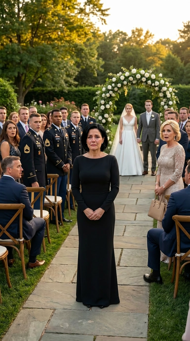 Ma famille m'a dit de ne pas porter mon uniforme au mariage de mon frère. Les soldats sont embarrassants. Mais j'ai marché en portant mon uniforme complet deux étoiles sur mes épaules, casquette d'officier dans ma main. 120 invités se sont tournés vers moi. 20 Marines se sont levés 'Général sur le pont!' Leurs objets ont été bafoués. Histoires vraies