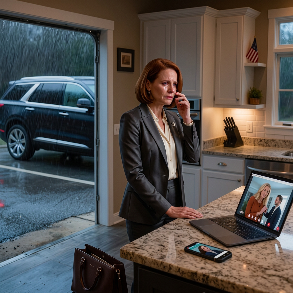 Je suis rentré d'un voyage de travail de Dallas près de minuit pour trouver le garage complètement vide, mon entièrement payé Audi RSQ8 parti, et quand j'ai vérifié les caméras, j'ai vu mes parents prendre secrètement la clé de mon coffre-fort et de la remettre à mon petit frère d'or; quand j'ai demandé la voiture de retour, ma mère vient de dire calmement, 