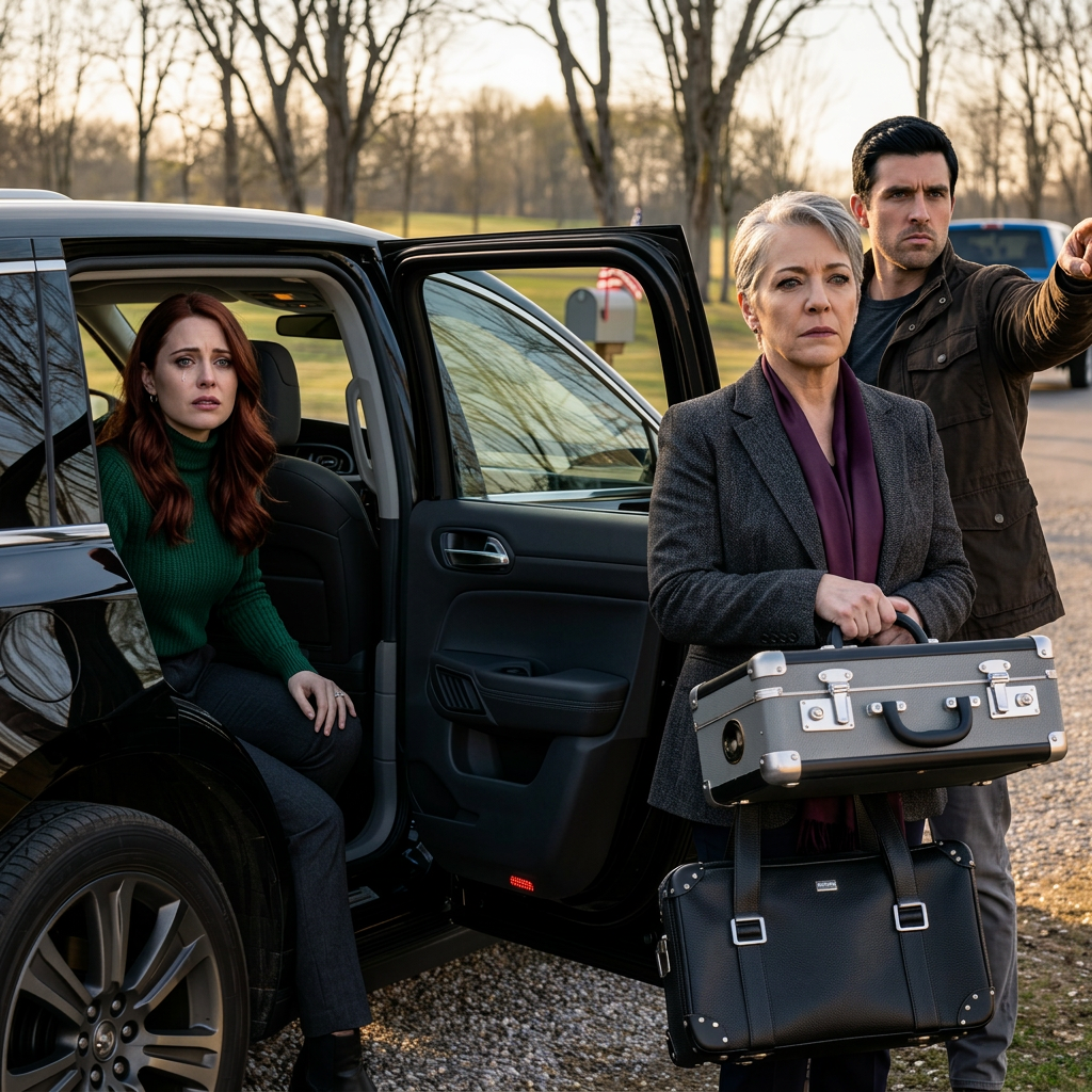 Il a manqué sa dernière livraison pour transporter une vieille femme perdue à la maison à travers le froid, et vers minuit son propriétaire avait laissé sa vie dans un sac d'épicerie avec trois mots sur la porte. Les serrures ont changé. Le lendemain matin, une voiture noire s'est arrêtée devant Johnson, et l'homme sortant a dit, 