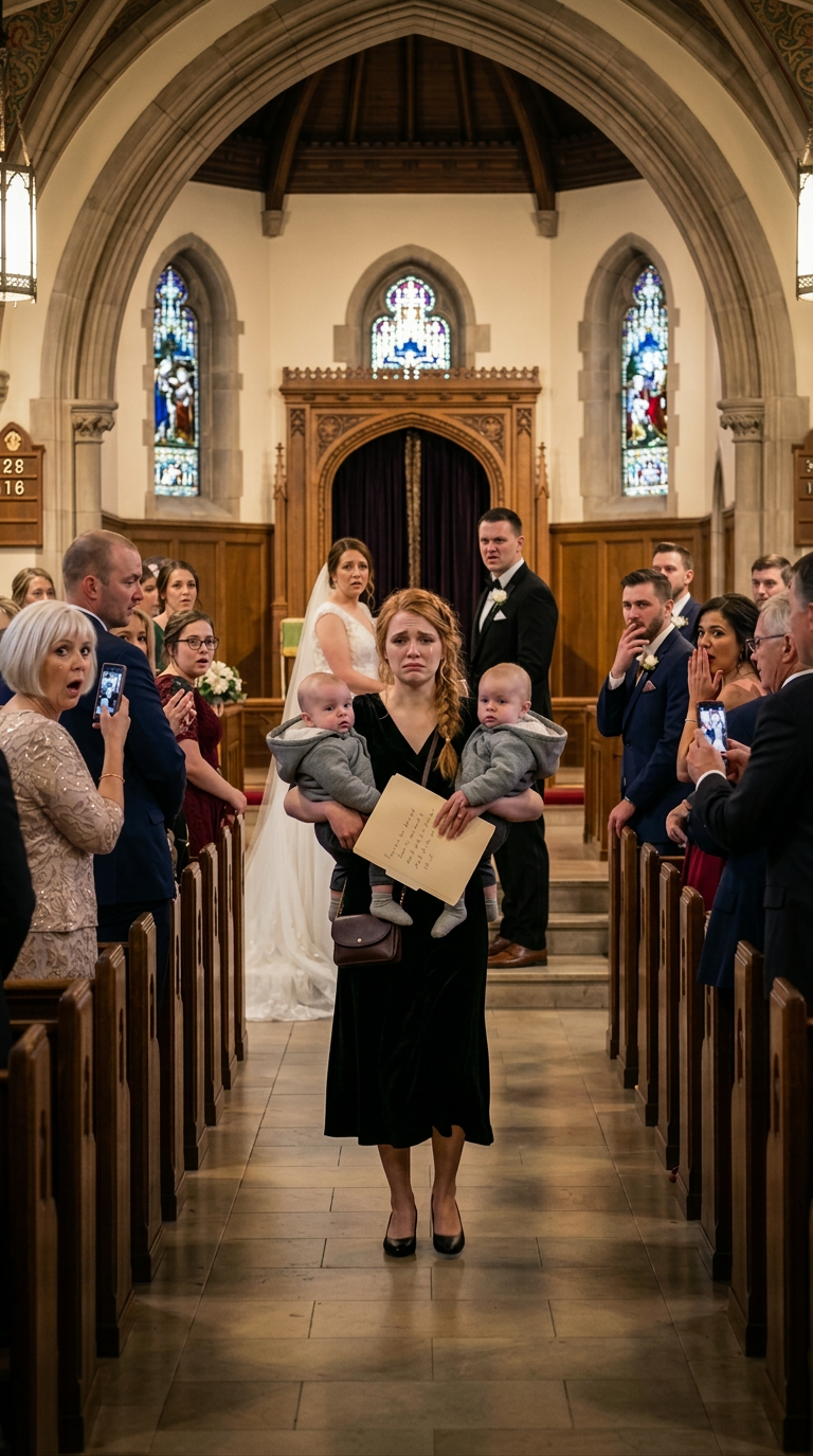 Neuf mois de grossesse, j'ai frappé à la porte, suppliant, Daniel, s'il te plaît... ne me fais pas ça. Il n'a même pas regardé mon ventre avant de dire, vous êtes un fardeau, et m'a poussé dans le blizzard. J'aurais dû mourir. Mais un an plus tard, il était à l'autel, souriant comme je n'ai jamais existé. Alors je suis entré avec nos jumeaux dans mes bras et j'ai chuchoté, allez leur dire qui vous êtes vraiment. Alors tous les yeux se tournèrent vers moi. magazine vie