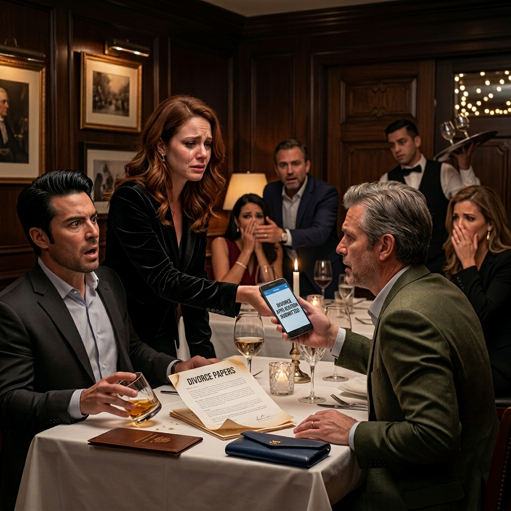 Au dîner avec des amis, a dit mon mari, je ne l'ai épousée que par pitié. Personne d'autre ne la voulait. Je n'ai rien dit et je suis allé aux toilettes. Mais quand je suis revenu, j'ai fait quelque chose qu'il n'oubliera jamais...