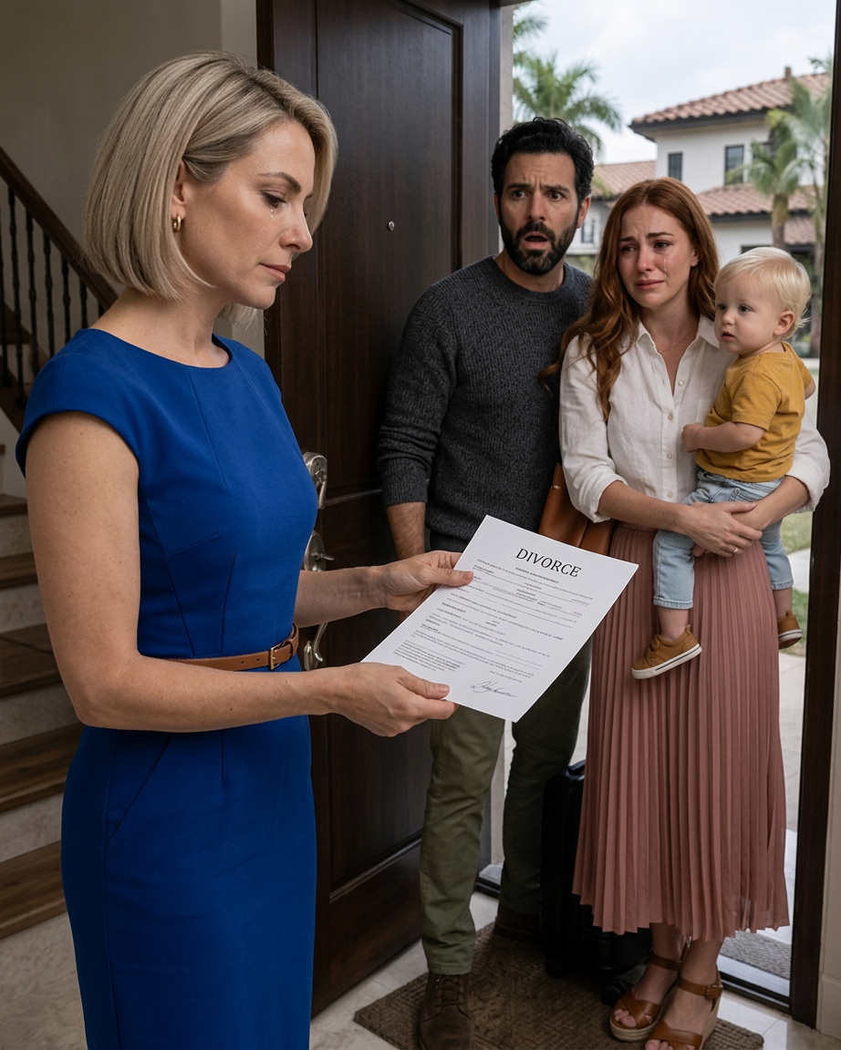 L'homme qui est venu chez lui avec une Mistresse et un SECRETSON vous a dit de rester tranquille... Jusqu'à ce que vous trouviez la seule chose qui a transformé son essai en un cycle de vie