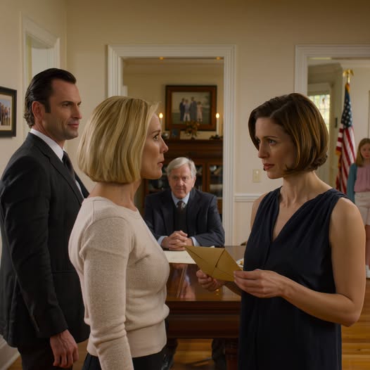 Mon grand-père m'a donné sa compagnie, mais mon beau-père a essayé de prendre le relais. Alors grand-père a fait ça... Nouvelles