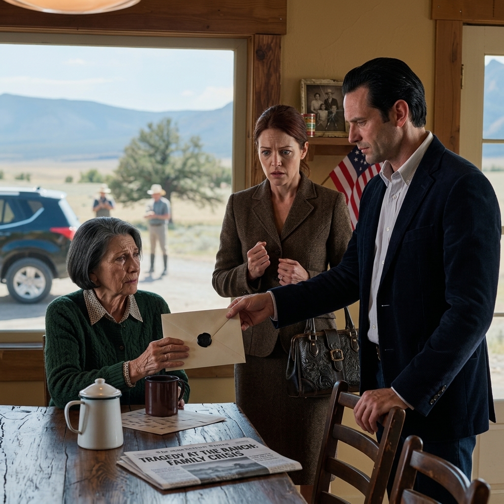 Ma fille a vendu mon ranch de 3 millions de dollars, puis m'a remis un chèque de 16 000 $ pour vivre sur les nouvelles