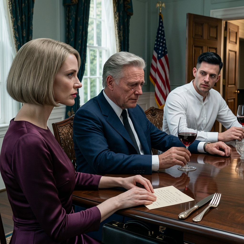 Au déjeuner du dimanche, mon fils a demandé 2 millions de dollars pour un mariage somptueux. J'étais sur le point de me mettre d'accord quand mon fils m'a glissé le pied sous la table et m'a glissé une note. J'ai souri, pris calmement une gorgée de vin, et ai dit deux mots. Nouvelles