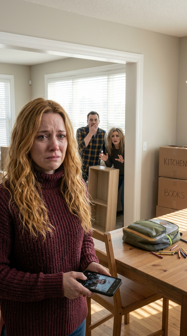 Trois jours après notre arrivée, mon téléphone a sonné. 