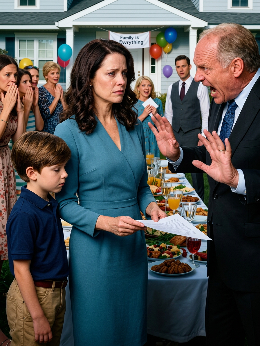 Quand j'ai dit à mon père que je ne pouvais pas garder mon enfant de soeur, il m'a cassé une chaise dans la mâchoire. Maman a regardé et dit : 