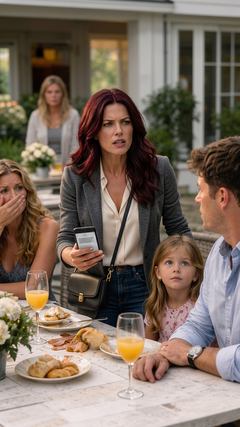 Au brunch du dimanche, mon enfant de 5 ans a innocemment demandé: «Maman, pourquoi tante Lisa a-t-elle une carte de crédit dorée? Toute la table est restée silencieuse. Ma belle-sœur a largué sa mimosa, et mon mari est devenu blanc. C'est quand je me suis souvenu... Rois