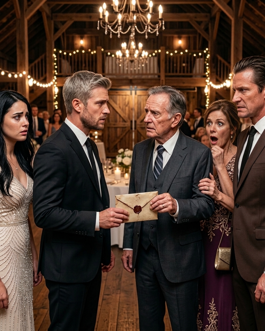 Et mon père s'est moqué de moi quand grand-père m'a remis le vieux livre de passe à mon mariage, mais j'y suis allé de toute façon, et le manager... est sorti de derrière le poste de caissier avec un autre cadre à ses côtés, tous les deux soudainement beaucoup plus formel que quiconque n'en a jamais eu. C'était juste après neuf heures sur un matin de Cleveland, le ciel pâle au-dessus du lac, les tours de bureau du centre-ville viennent toujours se réveiller derrière leurs feuilles de verre. Je me suis tenu là dans des bottes de travail et une chemise en flanelle, tenant le même livre de passe bleu que mon grand-père avait placé dans mes mains à mon mariage tandis que la moitié de ma famille l'a traité comme des restes inutiles d'une autre époque. Cinq ans plus tard, la banque était la première place qui ne l'a pas fait.