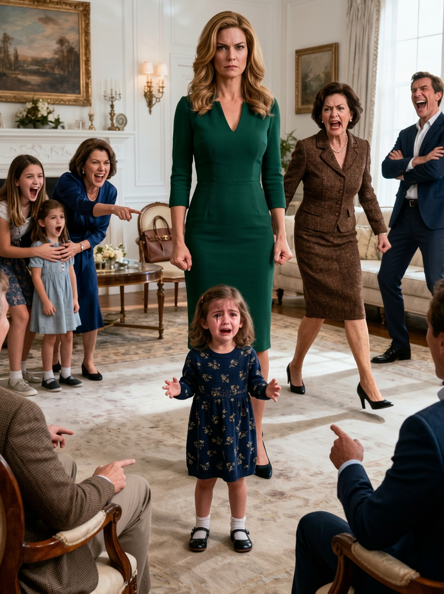 Ma fille de 4 ans a essayé de câliner ma mère après des années, mais elle est revenue et l'a frappé, en criant, 