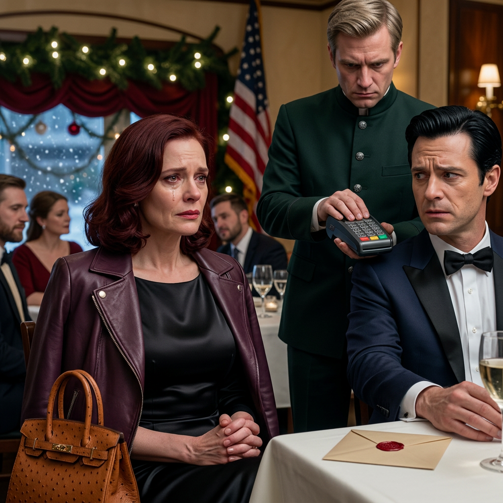 Elle... dans les lois rit quand le mari m'a divorcé à Noël. Le serveur a vu ma carte et tout a changé