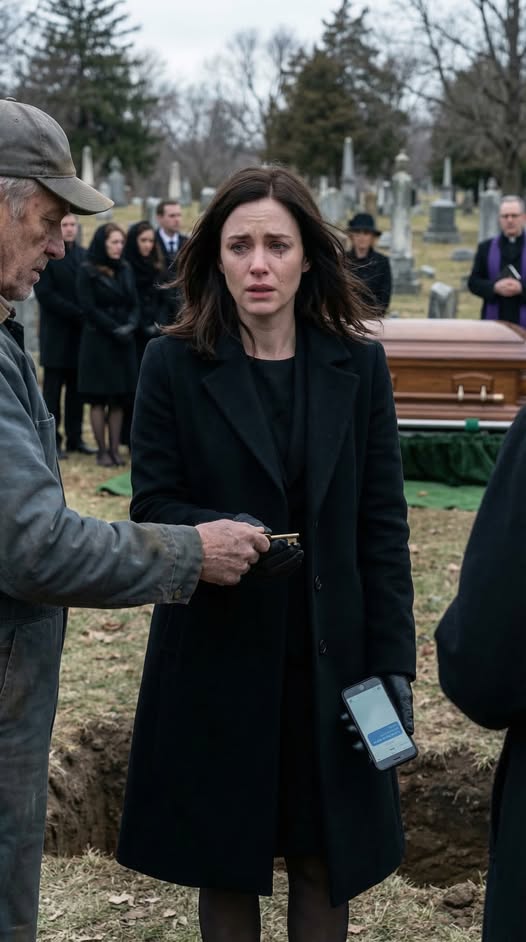 À l'enterrement de ma mère, le sépulcre m'a appelé et m'a tranquillement dit : « Madame, votre mère m'a payé pour enterrer un cercueil vide. » J'ai répondu : 