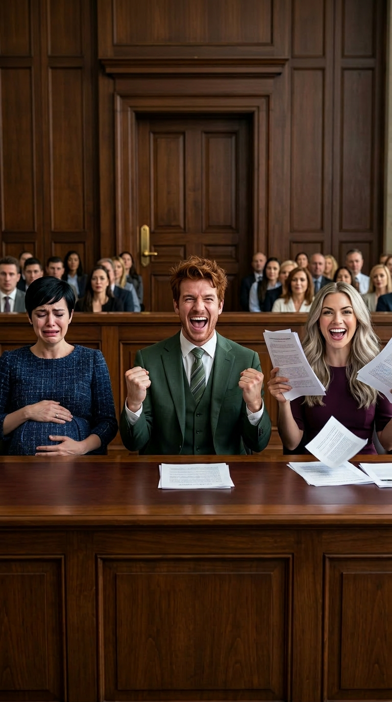 J'étais enceinte de huit mois quand mon mari milliardaire scruta la salle d'audience et dit: «Vous partirez sans rien, Caroline. Il pensait que mon bébé me rendait faible. Il pensait que son contrat m'avait déjà enterré. Mais alors mon avocat s'est levé et a révélé la seule clause que sa famille avait prié Je n'ai jamais découvert. C'était le moment où son sourire a disparu... et tout a changé. magazine vie