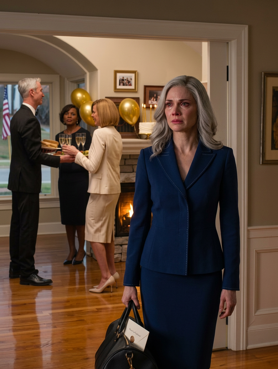 Lors du mariage de mon fils de la société, ma belle-fille a tué ma robe de location de 50 000 $ dans du vin rouge et a souri comme elle avait gagné. Je n'ai pas crié. Je n'ai pas supplié. J'ai payé la facture, je me suis calmé, et j'ai fait ce que j'avais fait pendant 30 ans en tant que légiste j'ai suivi les traces de papier. Ce que j'ai trouvé derrière sa famille, l'empire brillant n'était pas seulement l'arrogance, c'était une toile qui ne pouvait pas survivre à la lumière du jour. Nouvelles