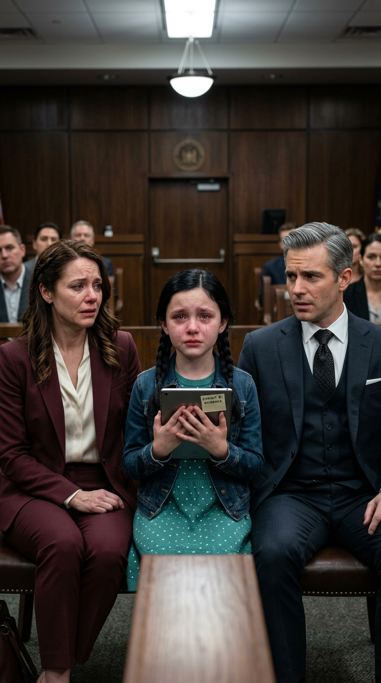 Mon mari fortuné pensait que la Cour lui donnerait notre fille sans se battre surtout après que le juge ait demandé pourquoi elle choisirait sa pauvre mère. Puis mon enfant de 9 ans est entré dans son sac à dos et a révélé ce qu'il a dit après avoir pensé qu'elle dormait. Rois