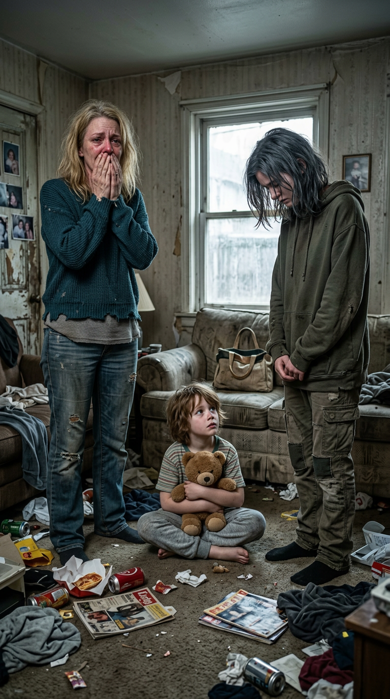 Ma propre mère est allée au Canada pour des vacances d'été et a laissé mon petit frère et moi avec 30 $ et une bouteille d'eau. Quand ils sont enfin revenus, ce que ma mère a vu cette nuit-là a fait pleurer... Rois