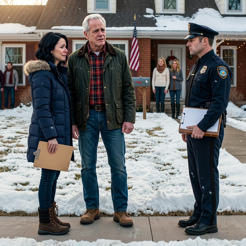 Papa s'est levé et a dit fermement 