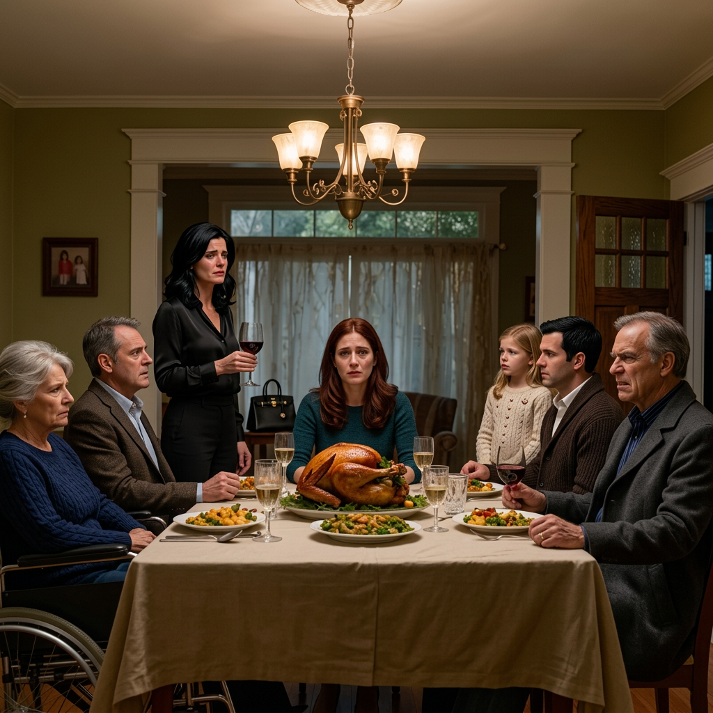 A Thanksgiving, ma mère leva son verre, me regarda droit, et dit: Si tu avais fait quelque chose de ta vie, je n'aurais pas à t'expliquer aux gens. Elle pensait humilier la fille qu'elle appelait une honte pendant sept ans. Elle n'avait aucune idée d'un courriel caché, d'un téléphone vibrant, et une vérité qu'elle a enterrée se dirigeait déjà vers elle à travers cette pièce. Nouvelles