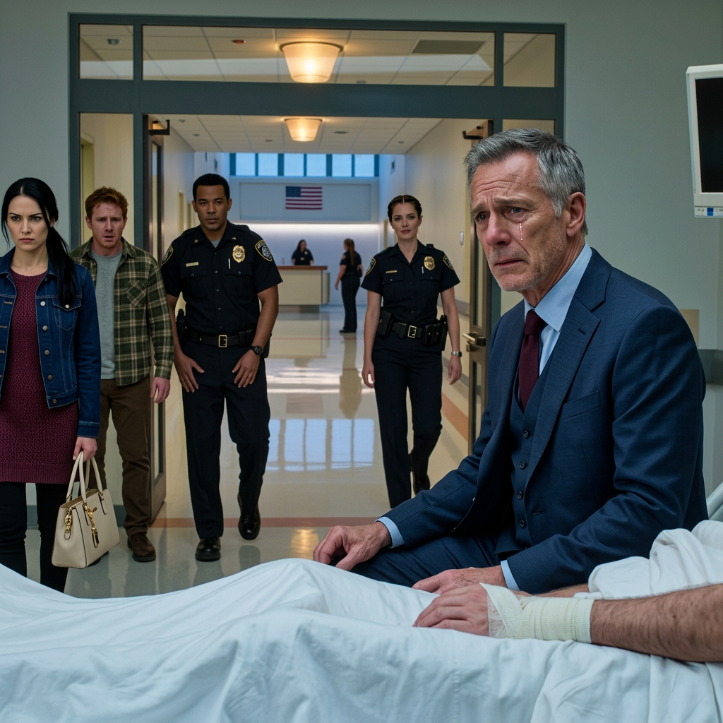 Pendant que mon fils était dans une unité de soins critiques, sa femme était dans un spa avec quelqu'un d'autre. Ce que j'ai fait ensuite...