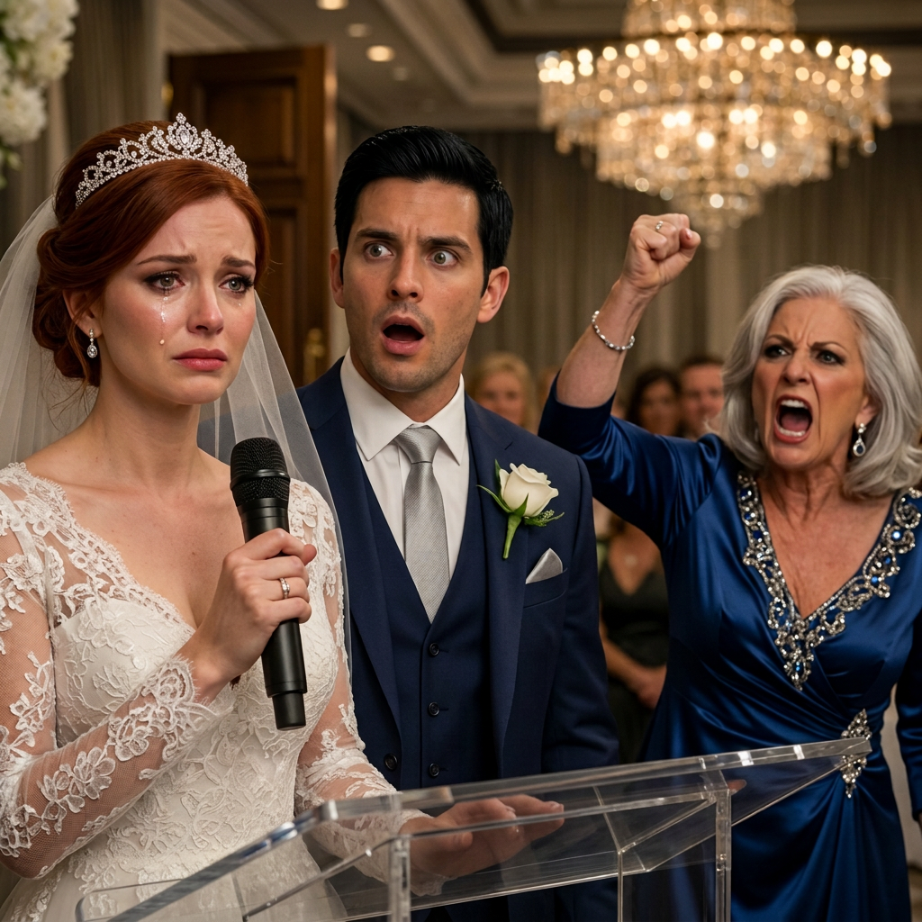 Dix minutes avant le mariage, j'ai entendu ma future belle-mère parler du haut-parleur dans l'allée. Cet idiot a-t-il déjà signé le contrat de mariage ? Jack a ri. Brandon dit qu'elle n'est pas une femme... c'est une poule des œufs dorés. A ce moment, la douce mariée et le PDG en moi se sont réveillés. J'ai frappé le record. Dix minutes plus tard, en entrant dans la cérémonie, j'ai retenu le microphone. Avant de dire 