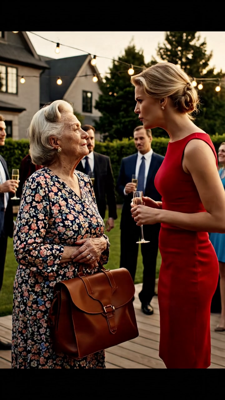 Quand ma belle-fille m'a regardée dans le jardin de la maison, j'ai aidé à acheter et j'ai dit: 