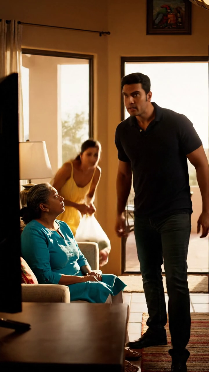 J'étais assis dans mon propre salon en Arizona, regardant la télé, quand mon beau-fils est passé, a éteint l'écran, et a dit,