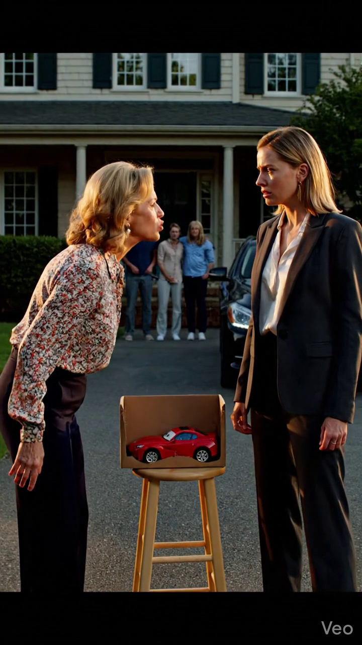 À l'anniversaire de ma sœur, mes parents m'attendaient à lui remettre une voiture de 45 000 $ en tombée de nuit, toute la famille était silencieuse