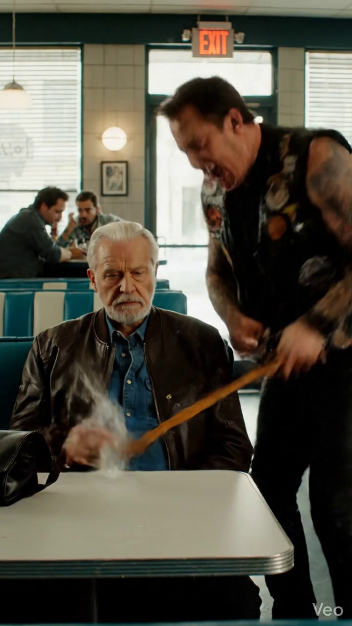 Deuxième partie Au début, les motards essayaient de continuer à rire. Histoire complète