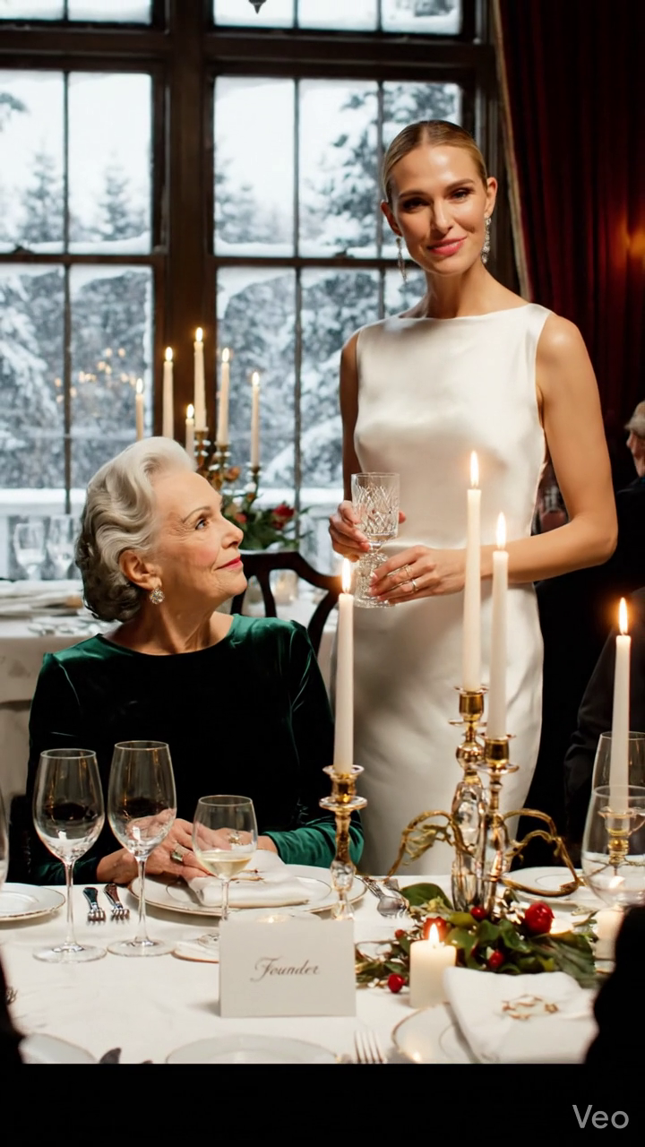 Lors du dîner de Noël à Stowe, ma belle-fille a sonné ma cloche de cristal, souriant dans une pièce pleine de personnel, de partenaires et d'invités de longue date, puis a remercié tout le monde de l'accueillir comme la nouvelle Mme Merritt House, alors que j'étais toujours assis à la tête de la table. Toute la pièce a applaudi. J'ai souri aussi. Parce qu'à ce moment précis, j'ai compris que quelqu'un avait confondu être laissé dans mon héritage... avec le droit de le prendre. Nouvelles