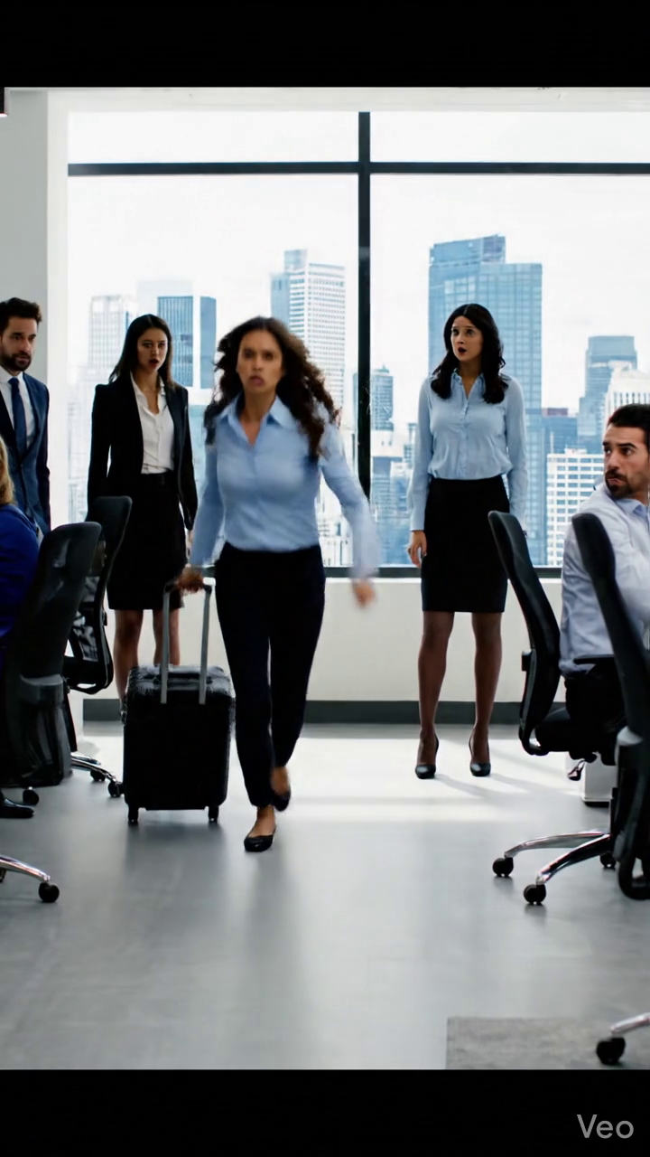 J'ai découvert que mon mari avait une liaison avec le stagiaire juste là au bureau, alors j'ai emballé sa valise, je suis entré directement dans la compagnie, et je lui ai remis devant tout le monde...