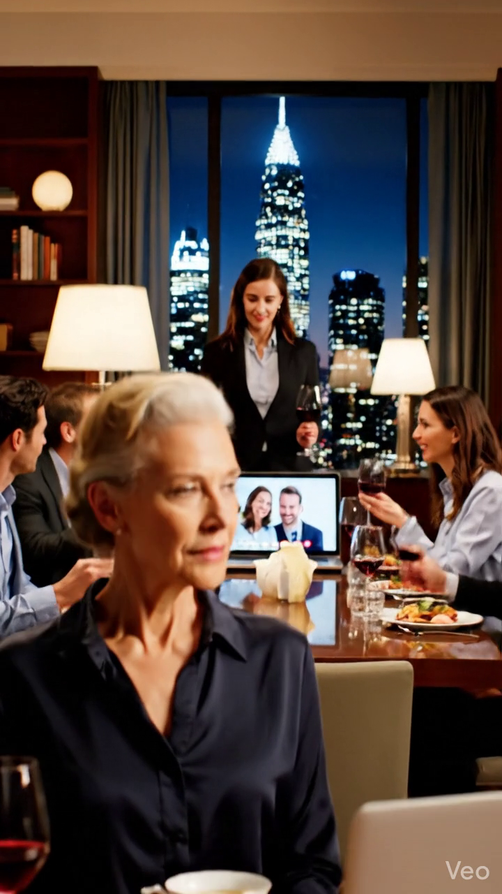 Ma fille, fiancée, se moquait de moi en arabe au dîner, en supposant que j'étais juste une mère américaine sans indice qu'il pouvait charmer et jouer, mais j'avais passé dix ans à Dubaï, et au moment où j'ai posé ma tasse de café et lui ai répondu dans la même langue, ses parents se sont figés sur l'écran, ma jeune fille est morte immobile, et toute la soirée s'est séparée proprement en deux.