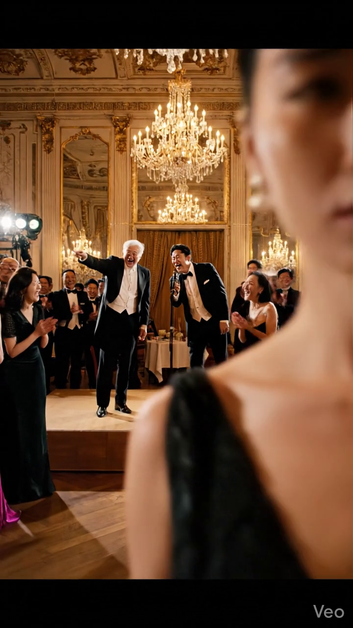 À la retraite de mon père, il a élevé un microphone et m'a présenté comme un 