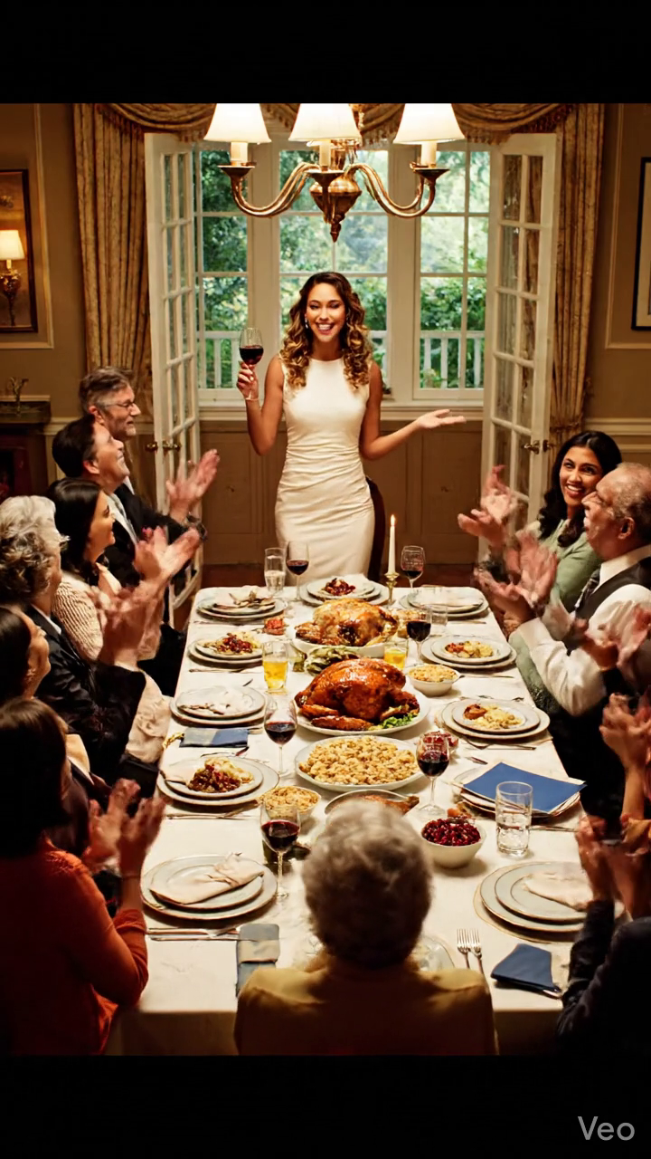 Ma sœur a annoncé à Thanksgiving que maman et papa me signent la maison. Tu n'auras rien. Tout le monde applaudit. J'ai souri et j'ai dit, Papa, devrais-je leur dire, ou veux-tu ? Sa fourchette est tombée. Ma sœur a crié...