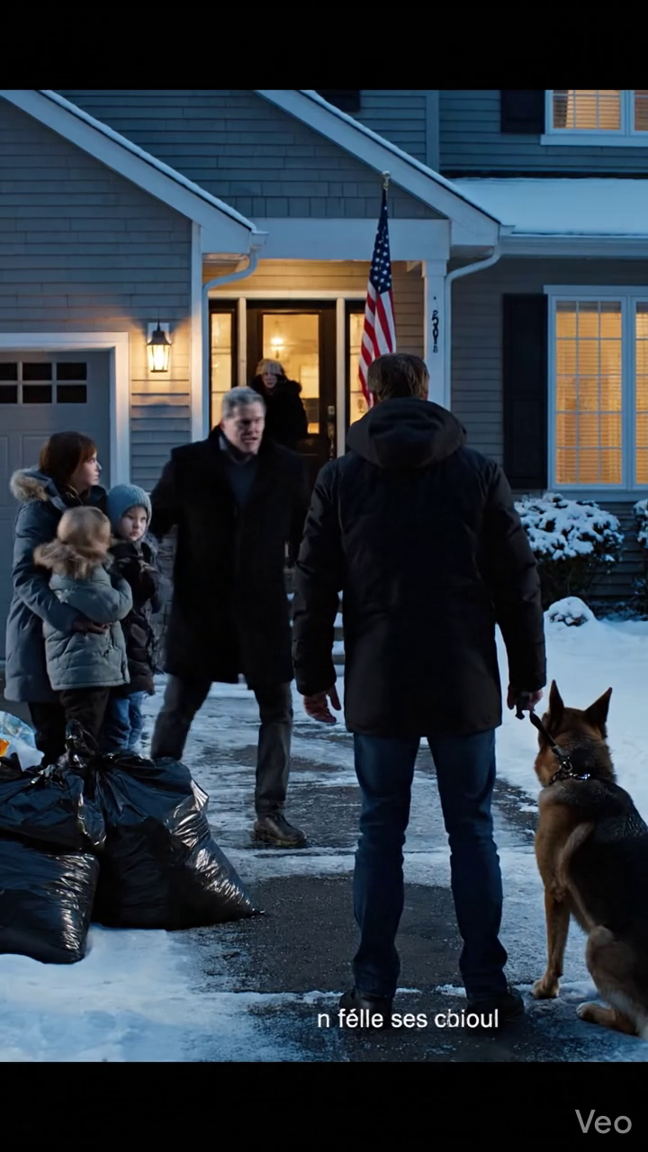 Les Callaways ont donné à Sandra Reyes et à ses deux enfants une heure pour descendre du trottoir dans dix-neuf degrés de froid. Puis un homme avec une posture militaire, un berger allemand, et le genre de calme que les riches détestent a marché sur leur allée et a posé une question tranquille. Pleins feux8