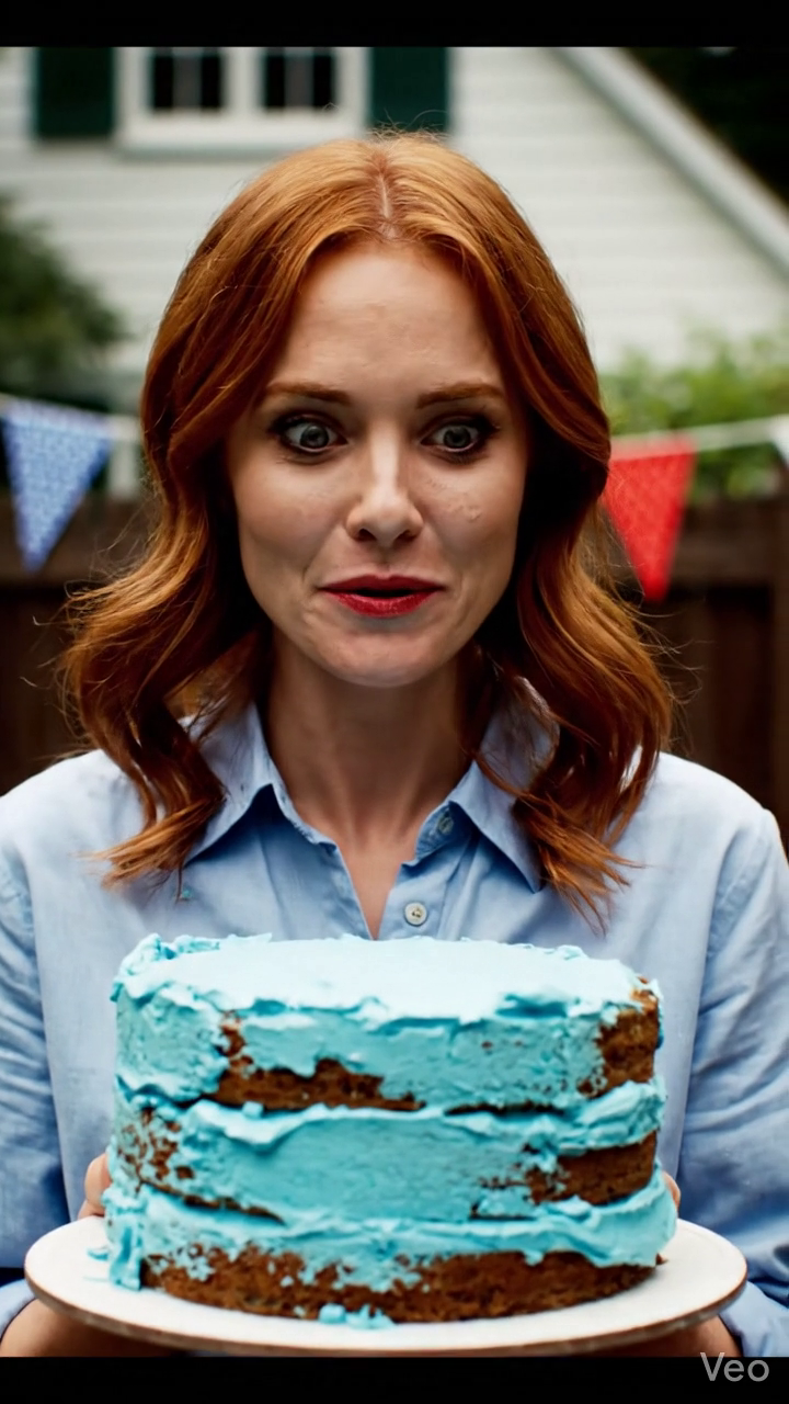 Il a pressé mon visage dans le gâteau d'anniversaire bleu que j'avais fait cuire pour notre fils, ma belle-mère a chuchoté, finalement, et tandis que trente-quatre personnes se tenaient dans mon jardin faisant semblant de ne pas le voir, j'ai levé la tête, essuyé mes larmes de petit garçon avant les miennes, et touché le bracelet de la boussole d'argent sur mon poignet, parce que c'était le premier moment de l'après-midi qui ne leur appartenait plus entièrement.