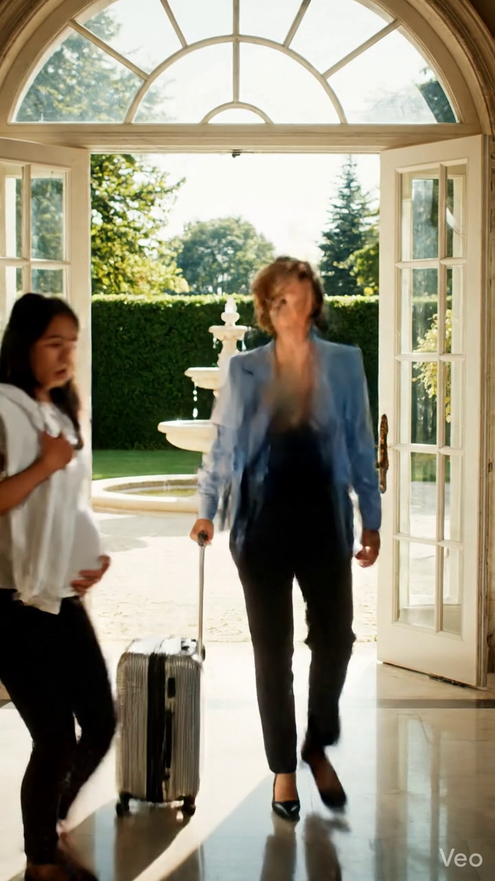 Après douze ans au Canada, je suis revenue en Floride m'attendant à surprendre ma fille enceinte dans le manoir de dix millions de dollars que je l'ai quittée, et au lieu de cela je l'ai trouvée debout dans le foyer avec une serviette dans la main, trop mince dans le visage, trop prudente dans les épaules, tandis que son mari souriait et disait, -Je possède tout maintenant - et quand il a ajouté calmement qu'il mettrait ses mains sur elle si elle essayait quelque chose de stupide, j'ai compris dans une seconde froide que je n'avais pas pris l'avion pour une visite de famille; je suis entré dans une maison où ma fille ne vivait plus comme elle était autorisée à appartenir. Nouvelles