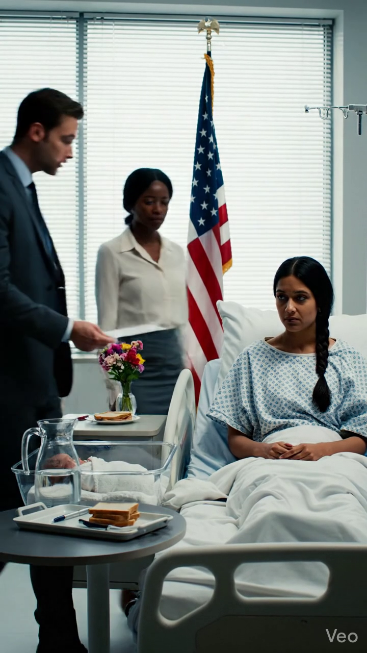 Trois jours après avoir donné naissance à des jumeaux, mon mari est entré dans ma chambre d'hôpital avec la femme qu'il avait vue et une pile de papiers de divorce. Puis il a glissé une offre de 3 millions de dollars sur le plateau du lit et a dit, 