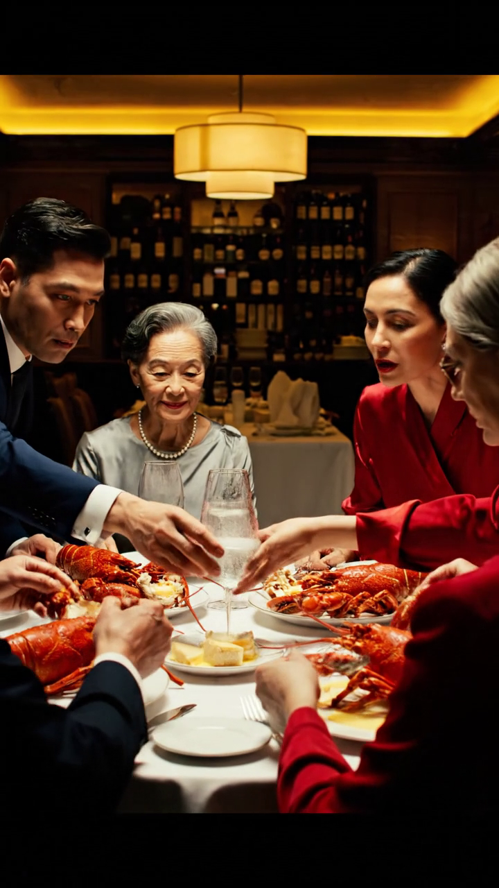 Nous ne servons pas de repas supplémentaires, Ma belle-fille a dit comme elle a poussé un verre d'eau vers moi pendant que toute sa famille déchirait dans 60 homards juste en face de moi; mon fils a ajouté, 