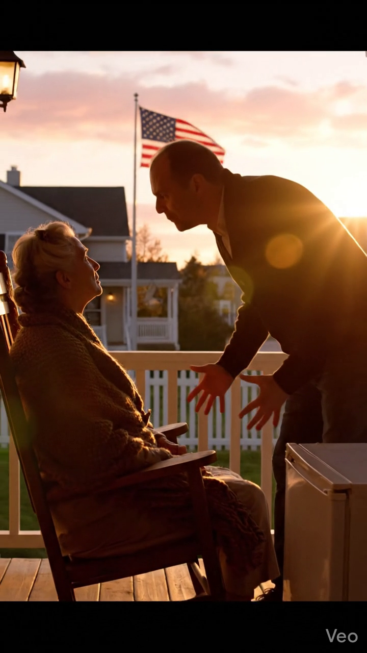 Mon fils a dit que ma pension irait dans son compte. Cette nuit-là, il a ouvert le frigo et arrêté froid