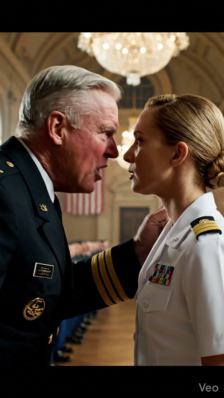 Et quand il m'a frappé sous les lustres devant les officiers, les donateurs, et ma mère, le groupe de la Navy s'est arrêté, le service de café s'est gelé, et j'ai mis mes gants à côté de la carte d'endroit avec mon nom complet dessus et répondu doucement, alors pourquoi mon siège m'attend encore ce soir ?