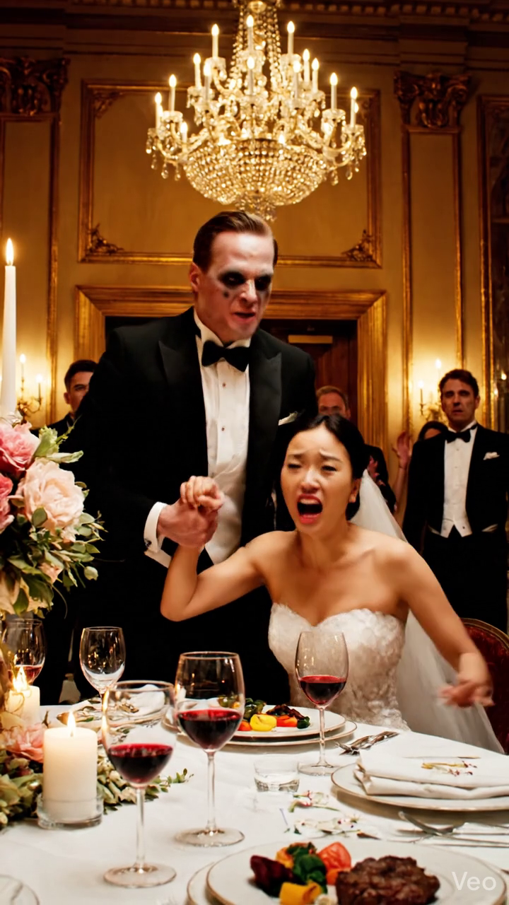 Lors de notre mariage, la nourriture a finalement été servie mais mon mari n'a pas touché une seule bouchée. Ça ne va pas ? Tu ne vas pas manger ? Il s'est tourné vers moi et m'a dit d'une voix basse, 