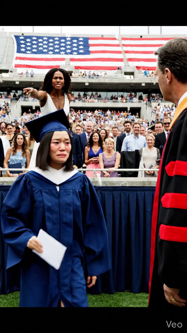 A mon diplôme d'université, ma soeur a tiré sur ses pieds et a crié, -Elle a triché son chemin à travers l'école !- devant toute l'auditorium, mais au lieu de s'arrêter, je marchais vers la scène avec une enveloppe scellée cachée sous ma robe et une vérité qu'elle n'imaginait pas que j'avais enfin appris à porter en public.