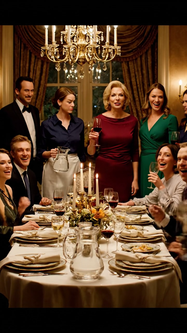 Une fille est médecin... l'autre est une bonne, ma mère a grillé à Thanksgiving, en riant avec quatorze personnes présentes. Et quand ma mère a encore essayé de griller ma soeur... ce que j'ai dit ensuite... personne ne pouvait croire.